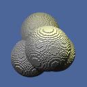 4 Balls (side length: 100 voxels)