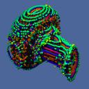 Mushroom (side length: 105 voxels)