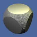 Die (side length: 150 voxels)