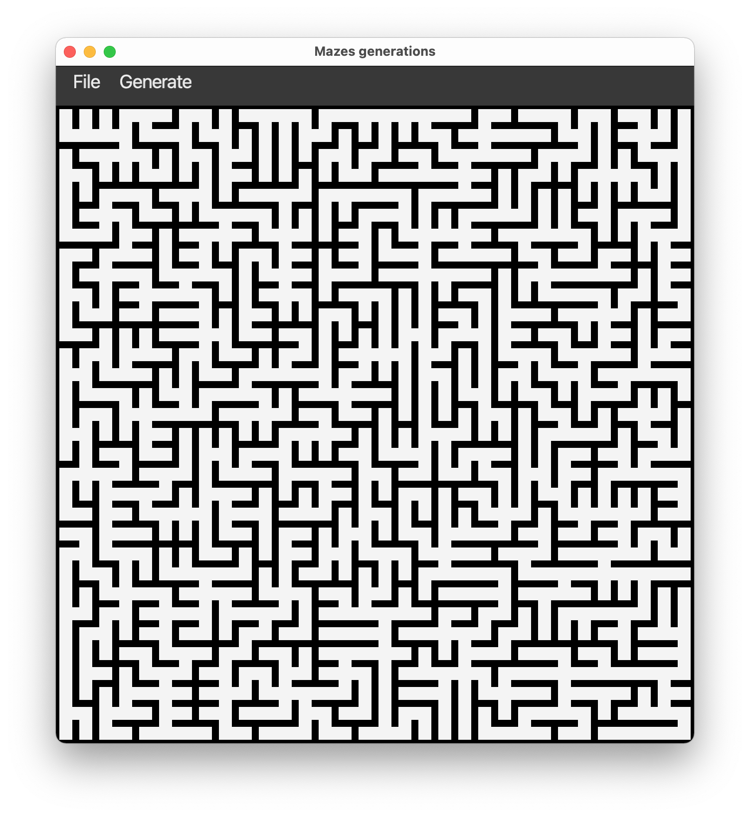 Labyrinthe final